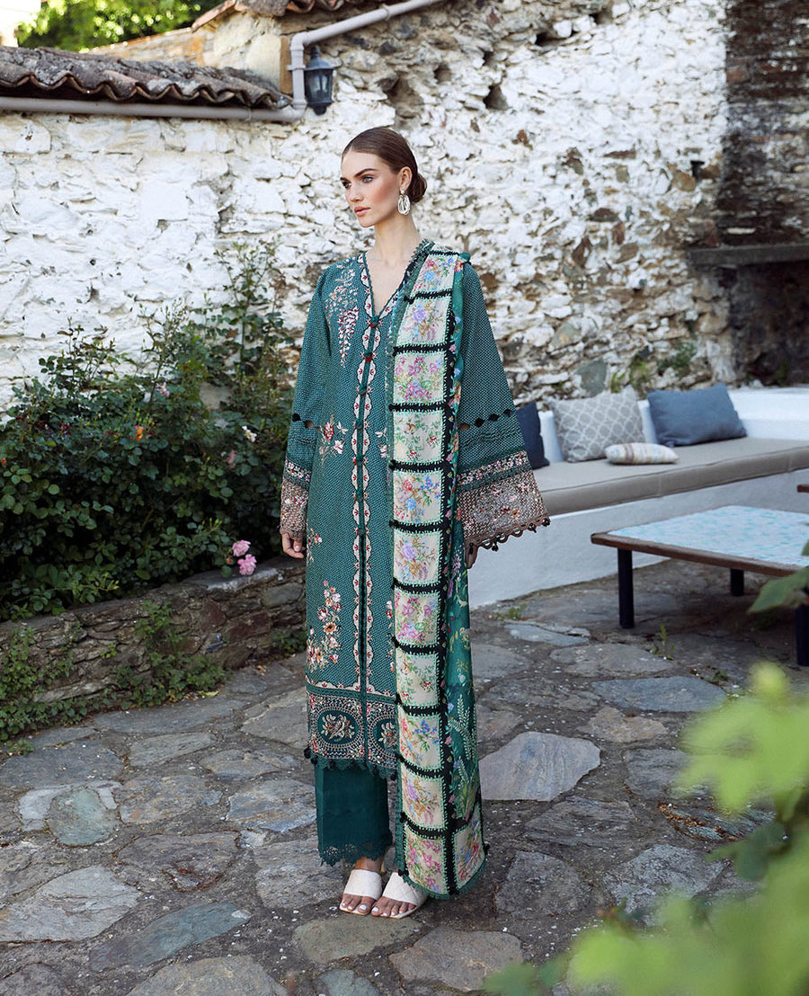 Aylin By Republic WomensWear Embroidered Lawn Unstitched 3Pc Suit D2-B Fleur
