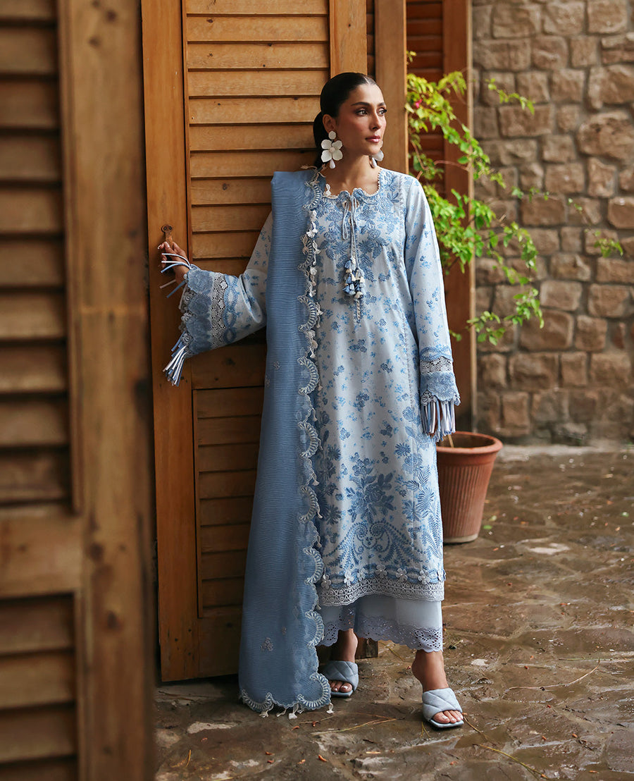 Republic WomensWear Talia Embroidered Lawn Unstitched 3Pc Suit D2-B MIREYA