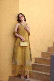 Noor by Saadia Asad Luxe Chikankari Unstitched Lawn 3Pc Suit D2-B