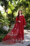 Noor by Saadia Asad Luxury Chikankari Lawn Unstitched 3Pc Suit D-02B