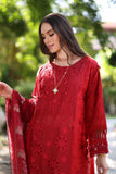 Noor by Saadia Asad Luxury Chikankari Lawn Unstitched 3Pc Suit D-02B