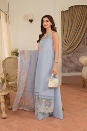 Noor by Saadia Asad Eid Luxe Chikankari Unstitched 3Pc Suit D-02