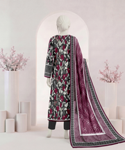 Ittehad Signature Printed Lawn Unstitched 3Pc Suit D-10