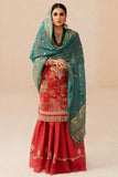 Zara Shahjahan Embroidered Luxury Lawn Unstitched 3Pc Suit D-13B PHOOL KARI