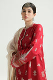 Zara Shahjahan Embroidered Luxury Lawn Unstitched 3Pc Suit D-14A MYRA