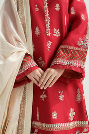Zara Shahjahan Embroidered Luxury Lawn Unstitched 3Pc Suit D-14A MYRA