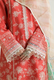Zara Shahjahan Embroidered Luxury Lawn Unstitched 3Pc Suit D-01A MAHI