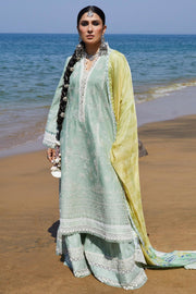 Zara Shahjahan Embroidered Luxury Lawn Unstitched 3Pc Suit D-01B MAHI