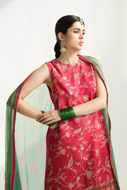 Zara Shahjahan Embroidered Luxury Lawn Unstitched 3Pc Suit D-03B KORINA