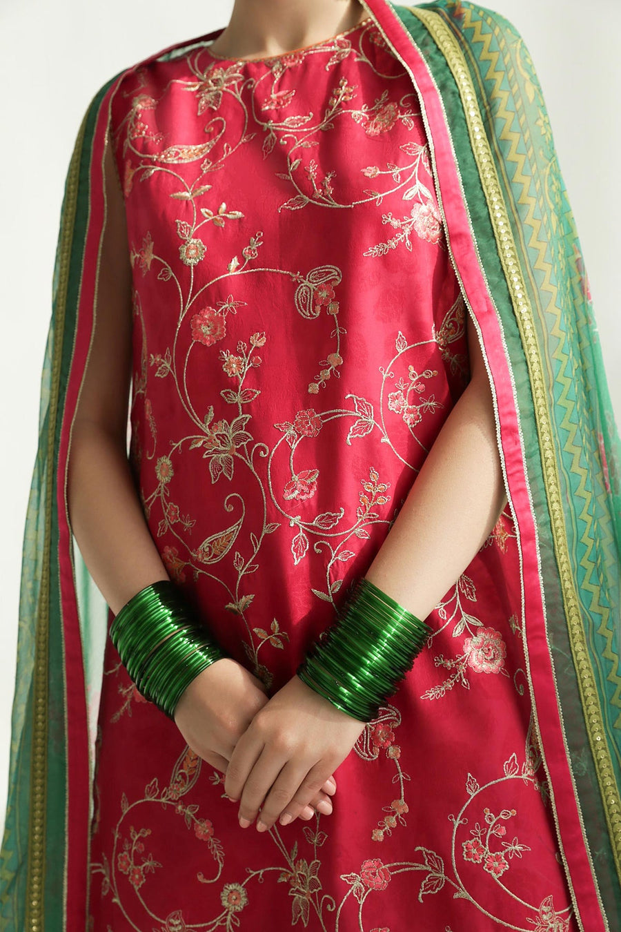 Zara Shahjahan Embroidered Luxury Lawn Unstitched 3Pc Suit D-03B KORINA