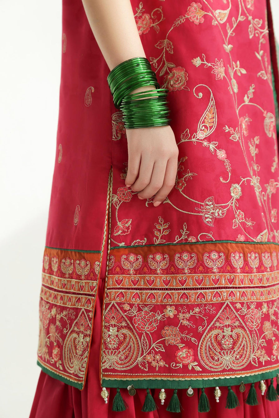 Zara Shahjahan Embroidered Luxury Lawn Unstitched 3Pc Suit D-03B KORINA