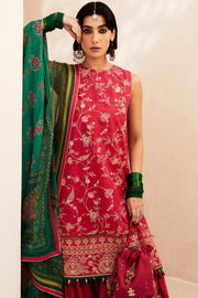 Zara Shahjahan Embroidered Luxury Lawn Unstitched 3Pc Suit D-03B KORINA