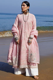 Zara Shahjahan Embroidered Luxury Lawn Unstitched 3Pc Suit D-05A AMIRA