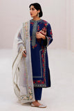 Zara Shahjahan Embroidered Luxury Lawn Unstitched 3Pc Suit D-06B JIYA