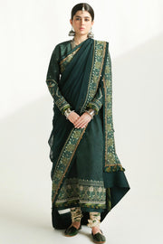 Zara Shahjahan Embroidered Luxury Lawn Unstitched 3Pc Suit D-09B PARSA
