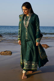 Zara Shahjahan Embroidered Luxury Lawn Unstitched 3Pc Suit D-09B PARSA