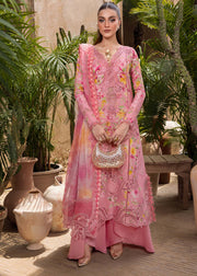 Crimson Tasawar Luxe Lawn Unstitched 3Pc Suit D-2A PETALS AND PROMISES