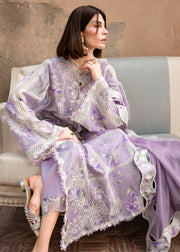Crimson Flow Embroidered Lawn Unstitched 3Pc Suit D-2B A SUMMER DANCE
