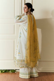 Coco by Zara Shahjahan Embroidered Lawn Unstitched 3Pc Suit D-03 SOLACE