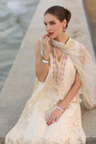 Noor by Saadia Asad Eid Luxury Handwork Laserkari Unstitched 3Pc Suit D-03A