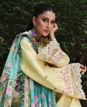 Republic WomensWear Talia Embroidered Lawn Unstitched 3Pc Suit D3-A LINA