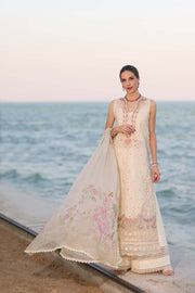 Noor by Saadia Asad Eid Luxury Handwork Laserkari Unstitched 3Pc Suit D-03A