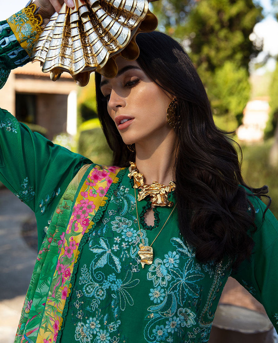 Ilana by Republic Embroidered Lawn Unstitched 3Pc Suit D3-B Hèlene