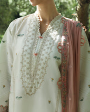 Aylin By Republic WomensWear Embroidered Lawn Unstitched 3Pc Suit D3-B Camellia