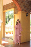 Noor by Saadia Asad Luxury Eid Handwork Schiffli Laserkari Unstitched Suit D03-B Mirelle