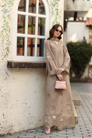 Noor by Saadia Asad Luxe Chikankari Unstitched Lawn 3Pc Suit D3-B
