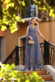Noor by Saadia Asad Eid Luxe Printkhaas Unstitched 3Pc Suit D-03B