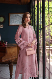 Noor by Saadia Asad Eid Luxury Schiffli Laserkari Unstitched 3Pc Suit D-03