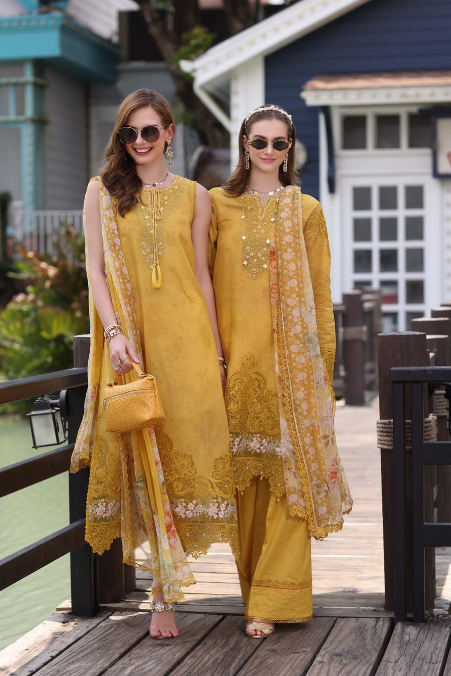 Noor by Saadia Asad Eid Luxe Chikankari Unstitched 3Pc Suit D-03