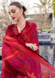Crimson Flow Embroidered Lawn Unstitched 3Pc Suit D-3A BEAUTY IN BLOOM