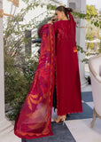 Crimson Flow Embroidered Lawn Unstitched 3Pc Suit D-3A BEAUTY IN BLOOM