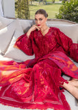 Crimson Flow Embroidered Lawn Unstitched 3Pc Suit D-3A BEAUTY IN BLOOM