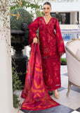 Crimson Flow Embroidered Lawn Unstitched 3Pc Suit D-3A BEAUTY IN BLOOM