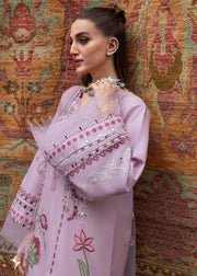 Crimson Tasawar Luxe Lawn Unstitched 3Pc Suit D-3B MIRROR GARDEN