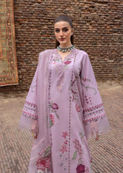 Crimson Tasawar Luxe Lawn Unstitched 3Pc Suit D-3B MIRROR GARDEN