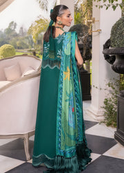 Crimson Flow Embroidered Lawn Unstitched 3Pc Suit D-3B BEAUTY IN BLOOM