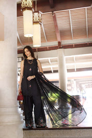 Noor by Saadia Asad Eid Luxury Handwork Laserkari Unstitched 3Pc Suit D-04A