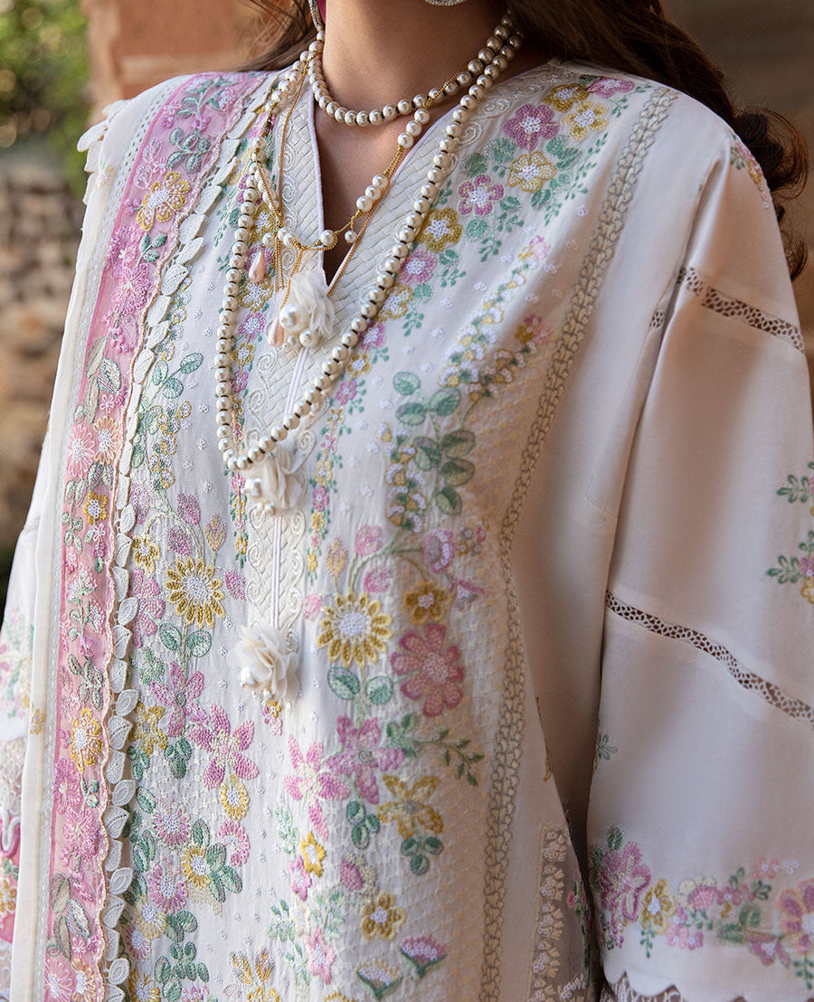 Ilana by Republic Embroidered Lawn Unstitched 3Pc Suit D4-A Rêveuse