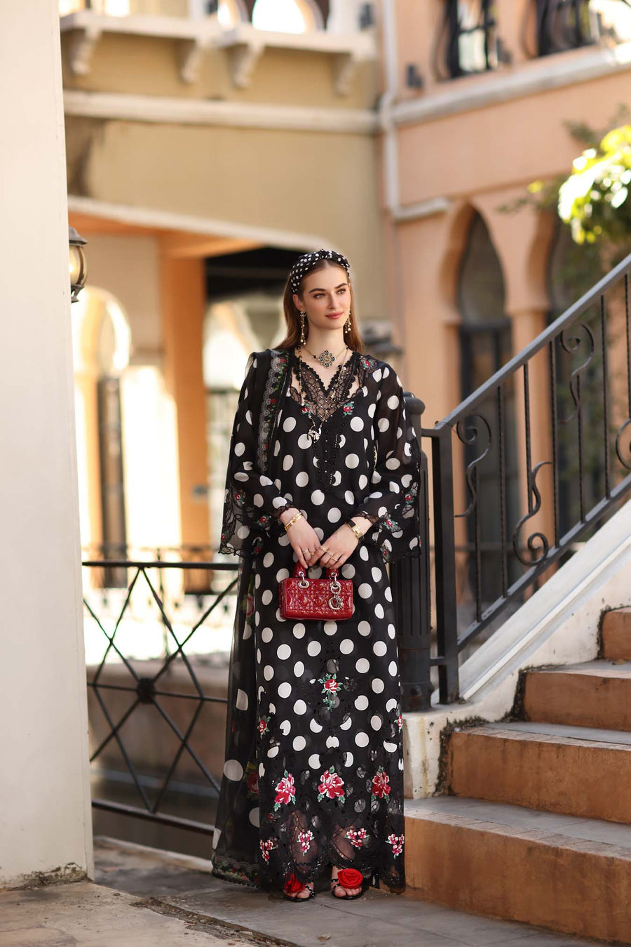 Noor by Saadia Asad Eid Luxe Printkhaas Unstitched 3Pc Suit D-04A