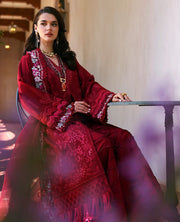 Republic WomensWear Kalani Embroidered Lawn Unstitched 3Pc Suit D4-A - Rhea