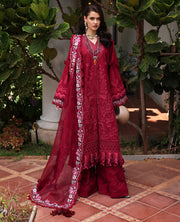 Republic WomensWear Kalani Embroidered Lawn Unstitched 3Pc Suit D4-A - Rhea