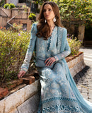 Ilana by Republic Embroidered Lawn Unstitched 3Pc Suit D4-B Azure