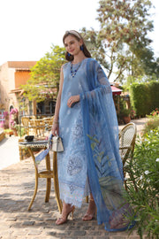 Noor by Saadia Asad Luxe Chikankari Unstitched Lawn 3Pc Suit D4-B