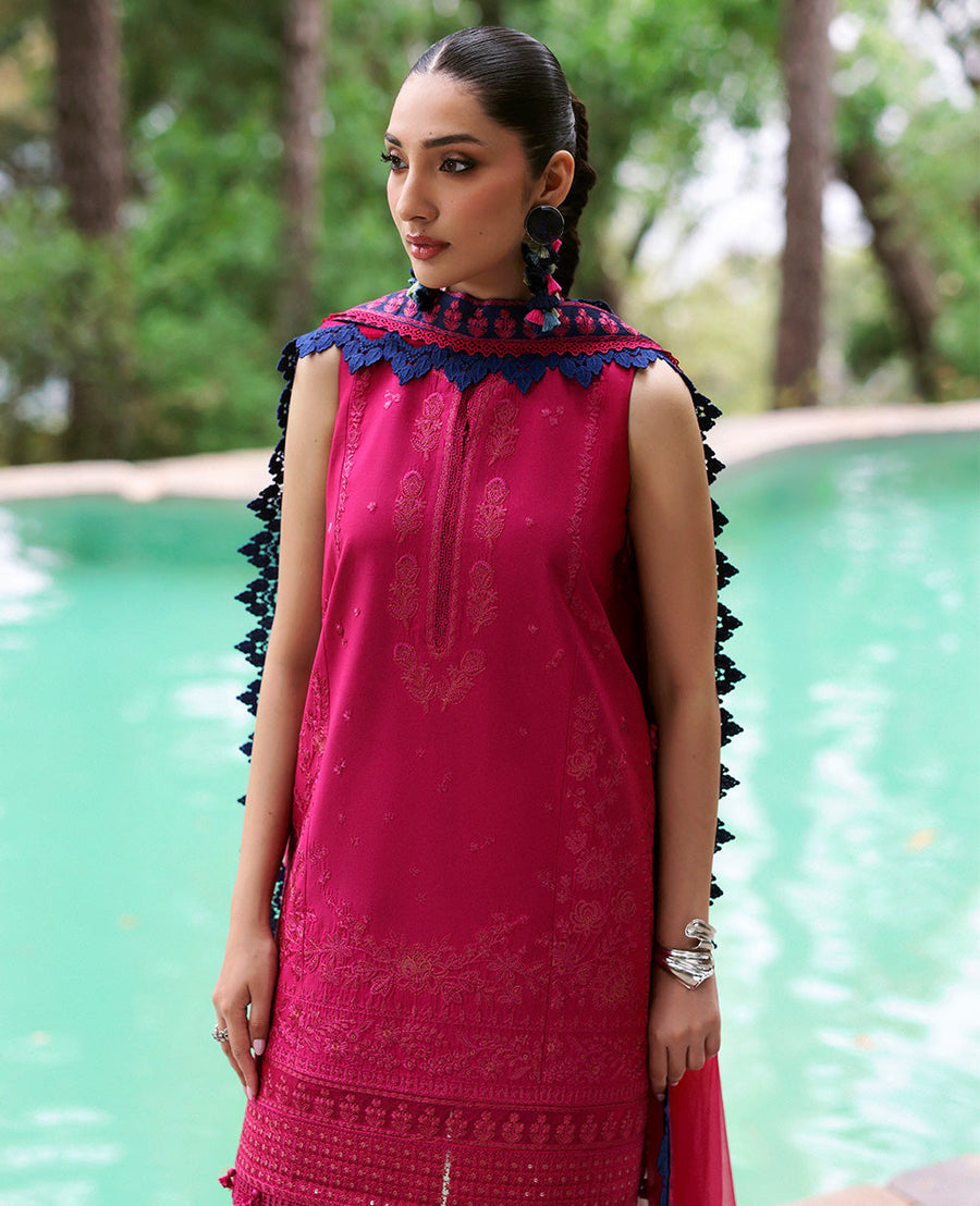 Republic WomensWear Talia Embroidered Lawn Unstitched 3Pc Suit D4-B LYSA