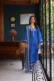 Noor by Saadia Asad Eid Luxury Schiffli Laserkari Unstitched 3Pc Suit D-04