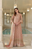 Noor by Saadia Asad Embroidered Cotton Net Unstitched 3Pc Suit D-04 Tea Pink